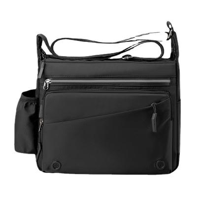 China Factory Price Lightweight Low Fashion Popular Crossbody - Durable Body Bag Purse Shoulder Bags With Bottle Pocket For Men And Women for sale