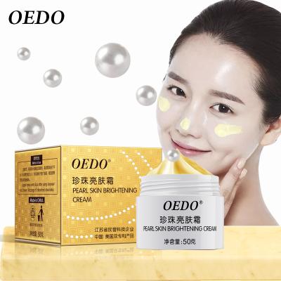 China Pearl Dark Skin Anti Freckle Brightening Circles Cream Contain Chinese Medicine Skin Care Double Patent Face Essential Oil for sale