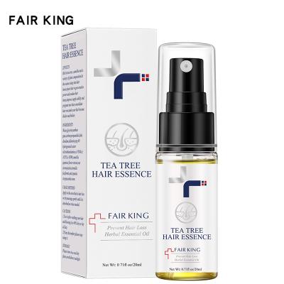 China Tea Tree Hair Growth Essence Hair Loss Products Essential Oil Treatment Liquid Treatment Preventing Loss Hair Care Products 20ml for sale