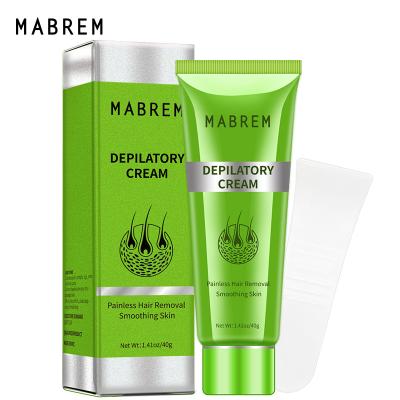 China MABREM Hair Removal Cream Men and Women Body Hair Removal Cream 40g Clear Armpit Dirt Removal Pore Hair Loss Hair Removal Cream Men and Women for sale