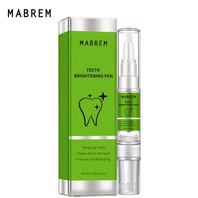 China Cleaning Water Smoke Stain Yellow Teeth MABREM Oral Hygiene Teeth Whitening Serum Remove Plaque Stains Teeth Cleaner Brightening Pen for sale