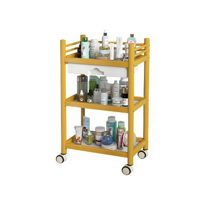 China Modern Manufacturers direct sales of beauty salons cart equipment shelves beauty cart for sale