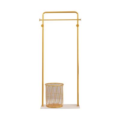 China Portable Production of fashionable and simple metal U-shaped clothes display rack for sale