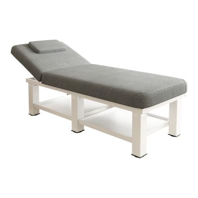 China Contemporary Beauty massage table solid wood foldable spa bed Commercial hotel furniture for sale