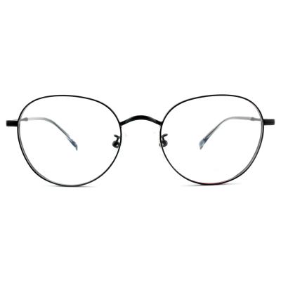 China FM2572 Stainless Full Rim Metal Eyeglasses Frame For Spectacle Eyewear for sale