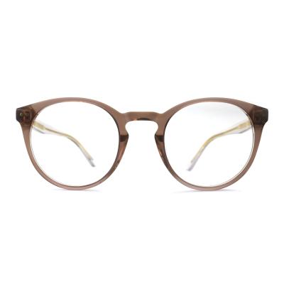 China AD130 Stylish Unisex Optical Frame Glasses  Comfortable Round Eyewear for sale