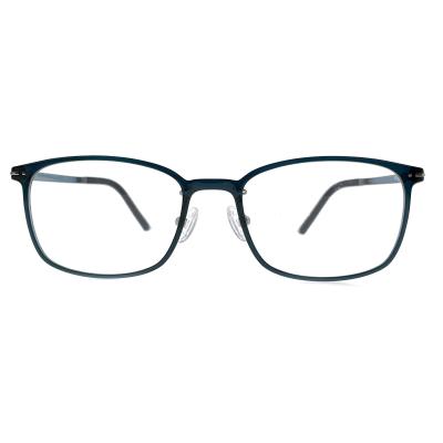 China FU1809 Gafas de inyección duraderas de forma rectangular clásica Cuadros de forma rectangular Gafas de ajuste medio en venta