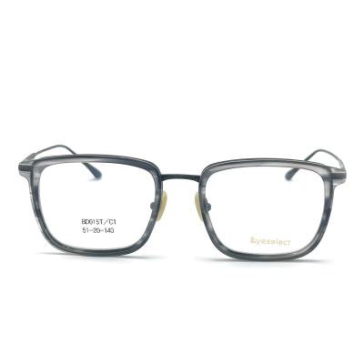 China BD015T Unisex Acetat-Metallrahmen mit Titan - Das ultimative Modeaccessoire zu verkaufen