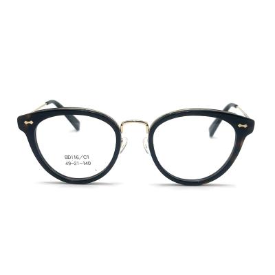 China BD006T 50-16-140 Size Acetate Metal Frames with 140mm Temple Length for sale