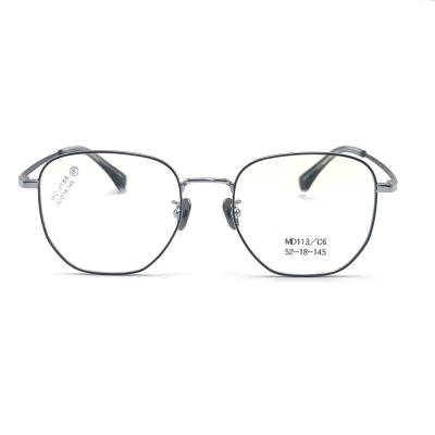 China MD113 Metallic Optical Frames with 145mm Temple Length 52mm Lens Width for sale