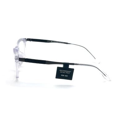 China TF3549 Classic Black Metal Acetate Glasses for sale