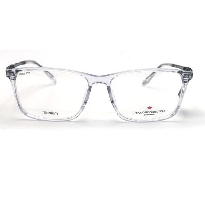 China TF3549 Classic Black Metal Acetate Glasses for sale