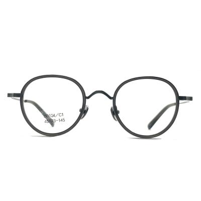 China BD104 Vintage-Full-frame Acetate metal frames - Style Fashion Frame for sale