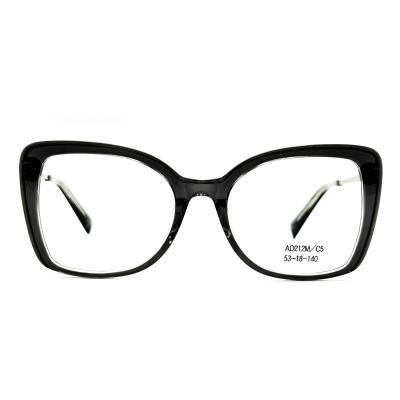 China AD212M Stylish Square Acetate Optical Frames For Women for sale