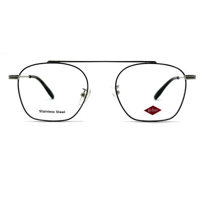 China FM7115 Womens Stainless Steel Optical Metal Frames With Round Frame Shape 50-19-142 for sale