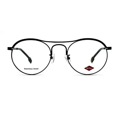 China FM7124 Round Top Bar Stainless Steel Womens Optical Frames For A Timeless Chic Look for sale