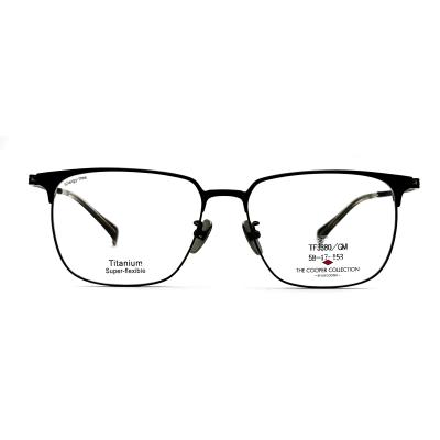 China TF3380 Square Eye Mans Titanium Frame for sale