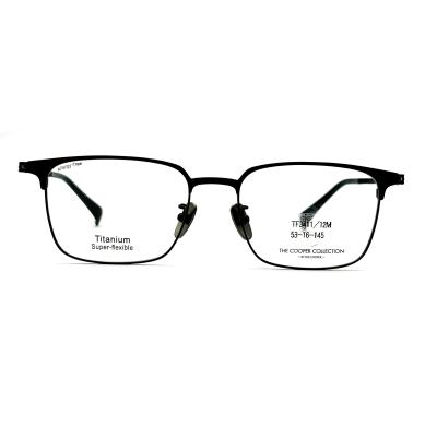 China TF3411 Mans Square Titanium Optical Frame for sale