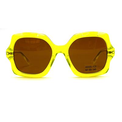 China AS122 Acetate Frame Sunglasses Featuring Modern Style - CR 39 100% UV Protection for sale