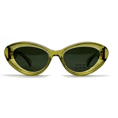 China AS115 Acetate Frame Sunglasses with 100% UV Protection for sale