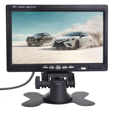 China Support 7 Inch LCD Car Monitor Multi-Language Car Monitor Car Video Monitor for sale