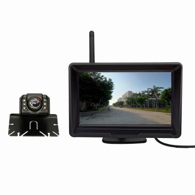 China Multi-Language Professional Digital Radio Support Waterproof Car Rear View Camera With LCD Car Monitor for sale