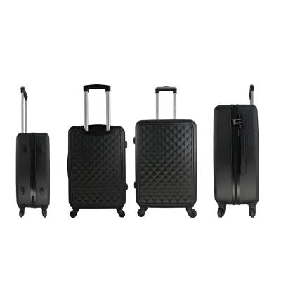 China Custom Logo Business Luggage Abs Travel Trolley Luggage Bag Suitcase 3 Pcs Luggage Set for sale