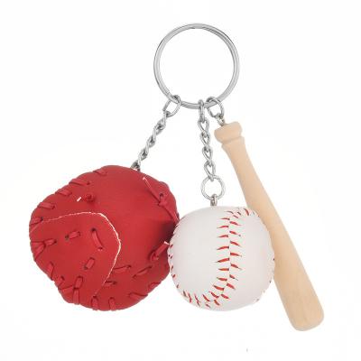 China Car pendant bag fashion small key chain key chain mini baseball gift bag exclusive creative cute pendant activity cute car border for sale