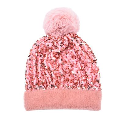 China High Quality Eco-friendly Plush Winter Women Faux Plush Wool Baseball Warm Sports Hat for sale