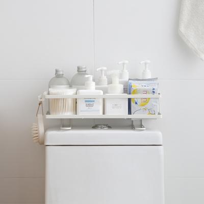 China Factory Hot Sale Viable Over Toilet Rack Space Saver No Drilling Bathroom Organizer Over Toilet Storage Shelf for sale