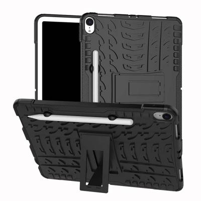 China Hybrid Kickstand Case Shine Hybrid Kickstand Case TPU Fashion Casual Protective Skin Customize Striped PC Tablet Case For iPad for sale