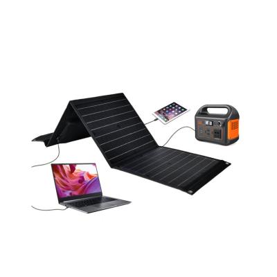 China FBF-60W 400*1100*5MM Package Outdoor Power Monocrystalline Solar Folding Solar Charging Board for sale