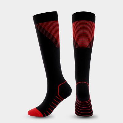 China Custom Made QUICK DRY Unisex ULTRON Tights Grip Compression Sport Socks with Embroidered Patterns, PRO FOOTBALL RECYCLING Socks for sale