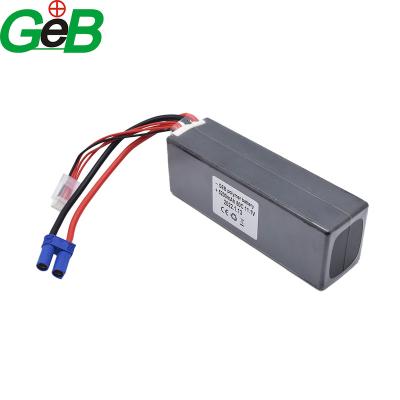 China Toys factory price case high rechargeable lipo battery pack 2S 3S 4S 5S 6S 11.1v 5200mAh 50C 80C RC lipo battery pack for sale