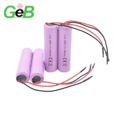 China Hot Sale Li-ion Rechargeable Battery INR18650 3.7v 2600mAh GEB Wholesaler NCR 18650 Battery ADD PCB Original INR18650 3.7v 2600mAh For LED Flashlight Lithium Ion Rechargeable Battery 3.7V for sale