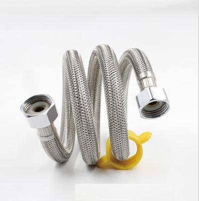 China Toilet Water Heater Stainless Steel Industrial Hot Braided Hose Sales 304 Explosion Proof Inlet Hose for sale