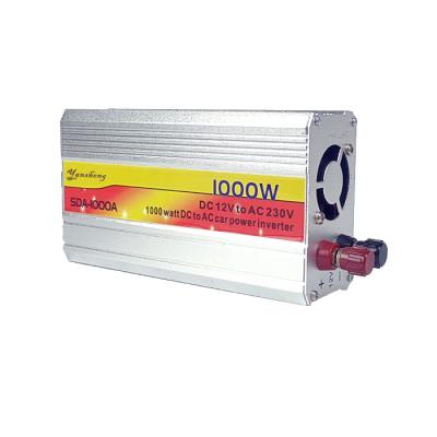 China Car Inverter 12V 1000W Car Inverter 220V Modified Sine Wave Inverter 1000 Watt With Reverse Polarity for sale