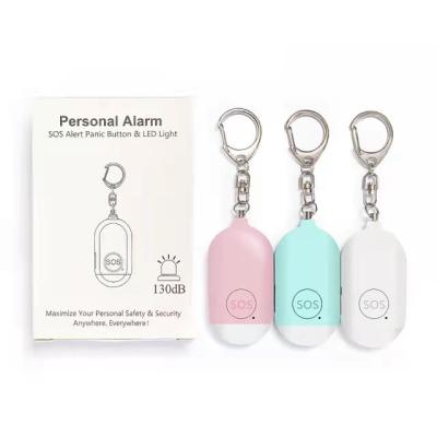 China Hotel Office Bank OUBAO Security Self-defense Products Home Rechargeable Women Alarm Personal Attack Alarms Self-defense Key Chain for sale