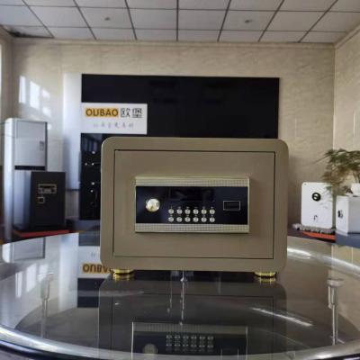 China Home Discount Hidden Safe Box Mini Hotel Office Electronic Gun Bank OUBAO Hote Promotion Jewelry Money Locker Safe Security for sale