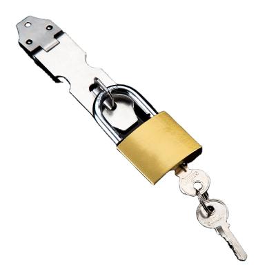 China Hotel Office Bank OUBAO Home Brass Padlock 20mm/25mm/30mm/40mm/50mm/60mm Keyed Alike/Keyed Different With 3 Keys for sale