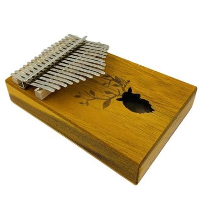 China China Wholesale High Quality Portable Piano 17 Inch Mahogany Kalimba Keys for sale