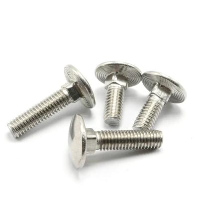 China DIN603 Stainless Steel Carriage Bolt With Nut for sale