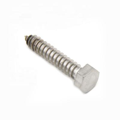 China HEX Fasteners Supplier Din571 SS304 Full Thread Hex Head Wood Screws Lag Screws M10 for sale