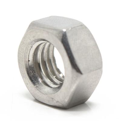 China Heavy industry 316 DIN934 304 stainless steel m30 hex nut stainless steel nut for sale