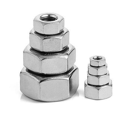 China DIN934 heavy industry 304 stainless steel m33 hex nut for sale