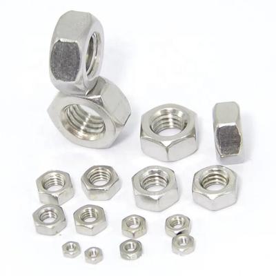 China din934 M4 heavy industry stainless steel hex nuts for sale