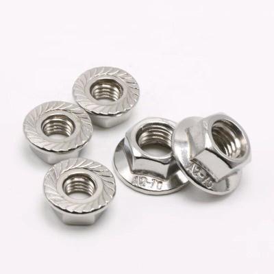 China Heavy Industry Stainless Steel 316 M8 Flange Nut for sale