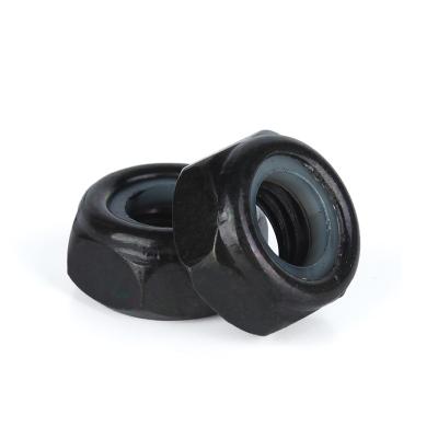 China Heavy industry high quality nylon DIN985 lock nut / carbon steel hex DIN980V hex lock nut for sale