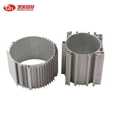 China High Quality Aluminum Alloy Radiator Types 6000 Series Aluminum Profiles Black Aluminum Profile for sale