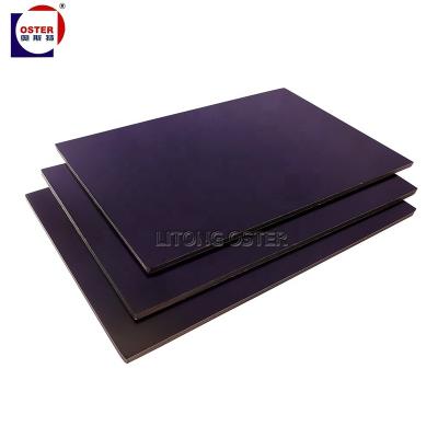 China Modern Black Color 3mm 4mm ACP ACM Aluminum Composite Panel For Store Key Decoration for sale